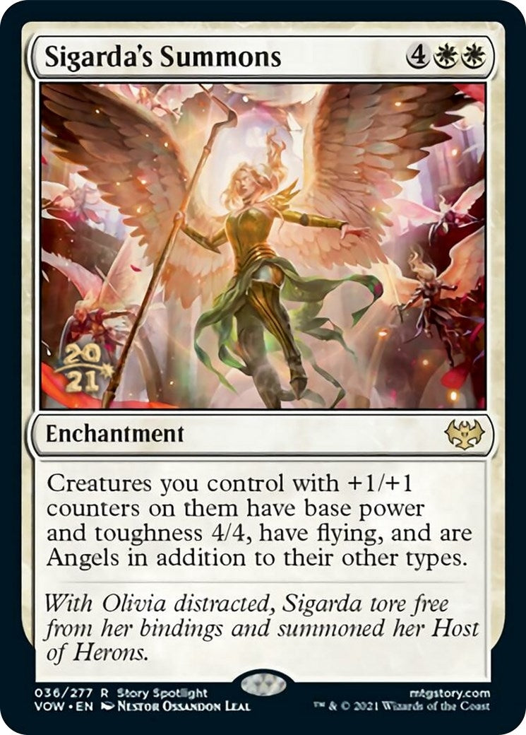 Sigarda's Summons (36) (Prerelease Cards)