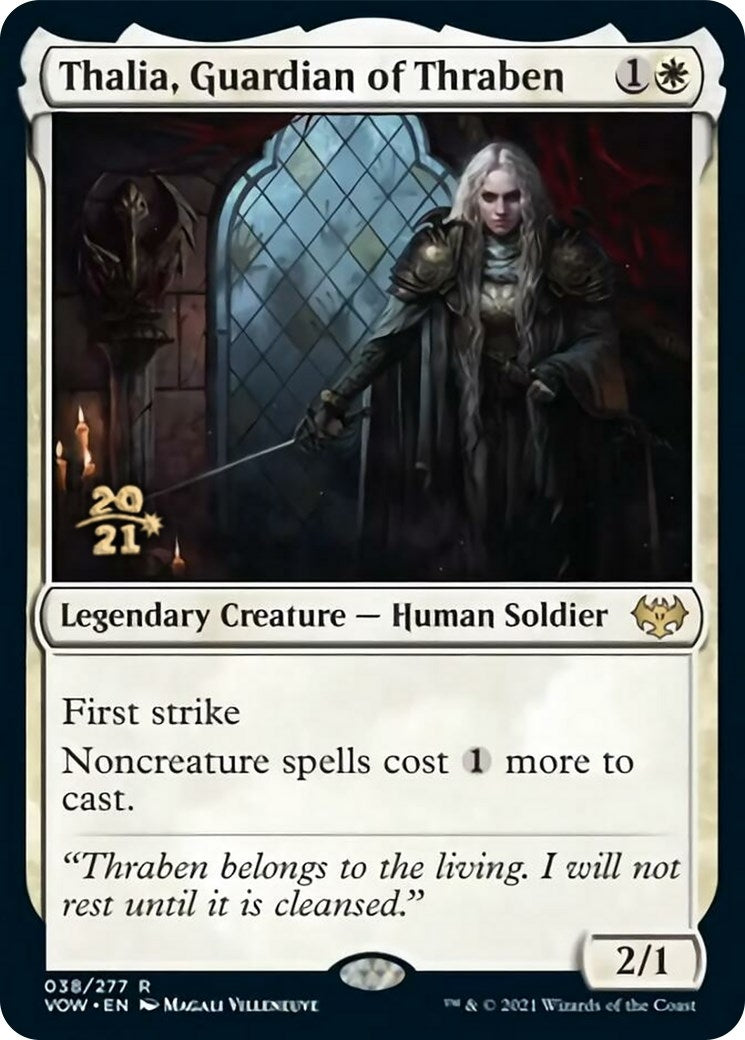 Thalia, Guardian of Thraben (38) (Prerelease Cards)
