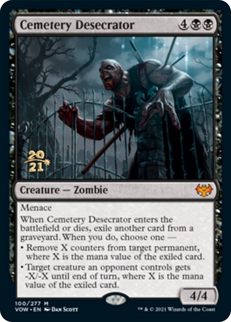 Cemetery Desecrator (100) (Prerelease Cards)
