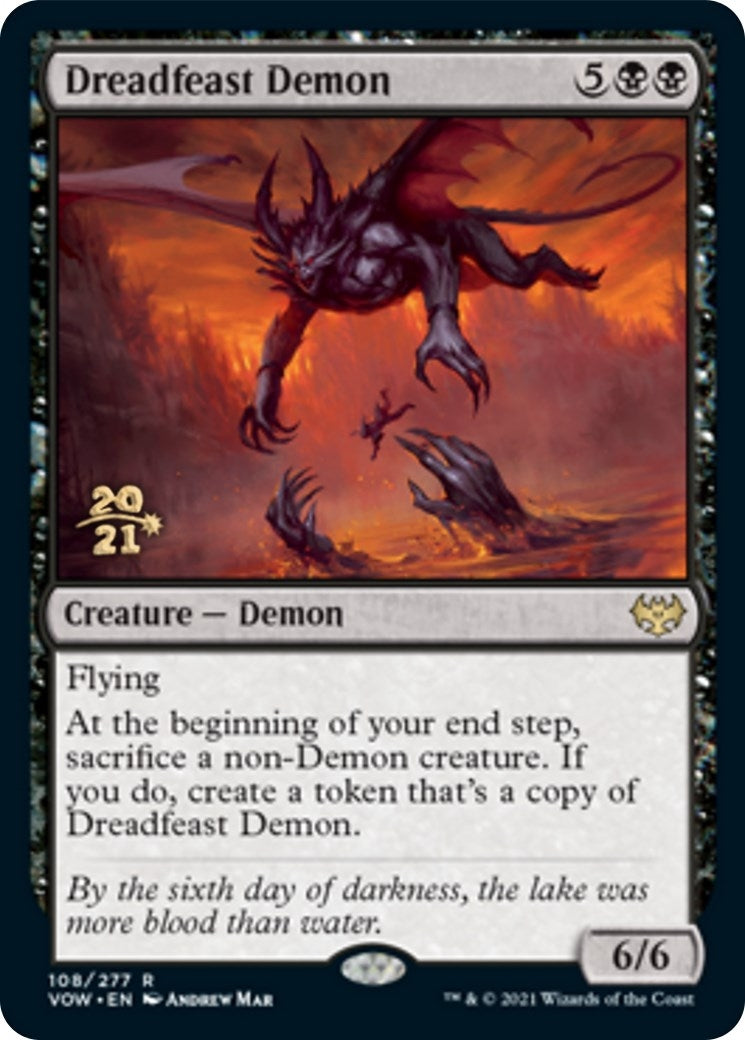 Dreadfeast Demon (108) (Prerelease Cards)