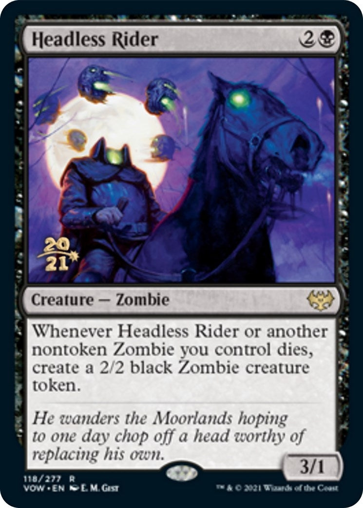 Headless Rider (118) (Prerelease Cards)