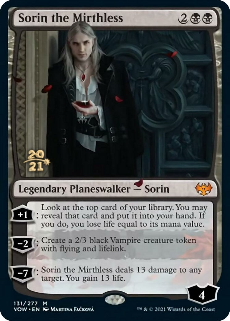 Sorin the Mirthless (131) (Prerelease Cards)