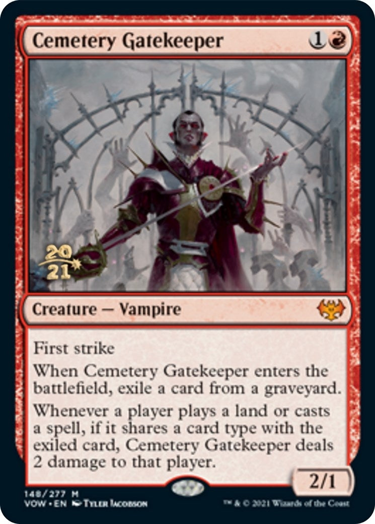 Cemetery Gatekeeper (148) (Prerelease Cards)