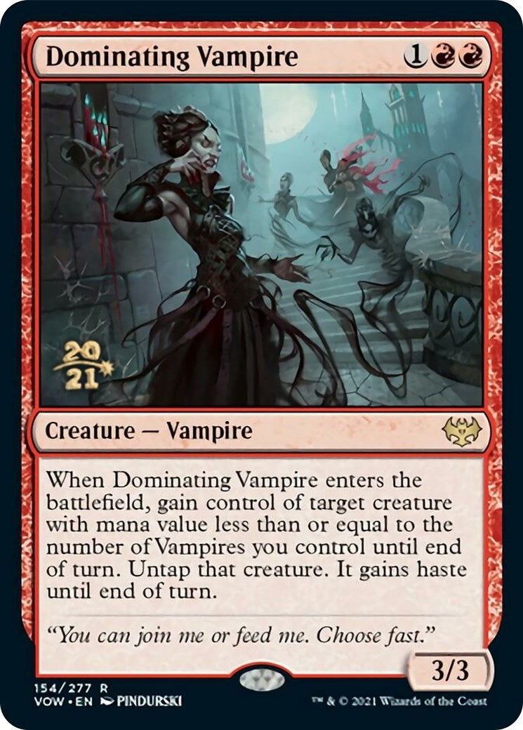 Dominating Vampire (154) (Prerelease Cards)