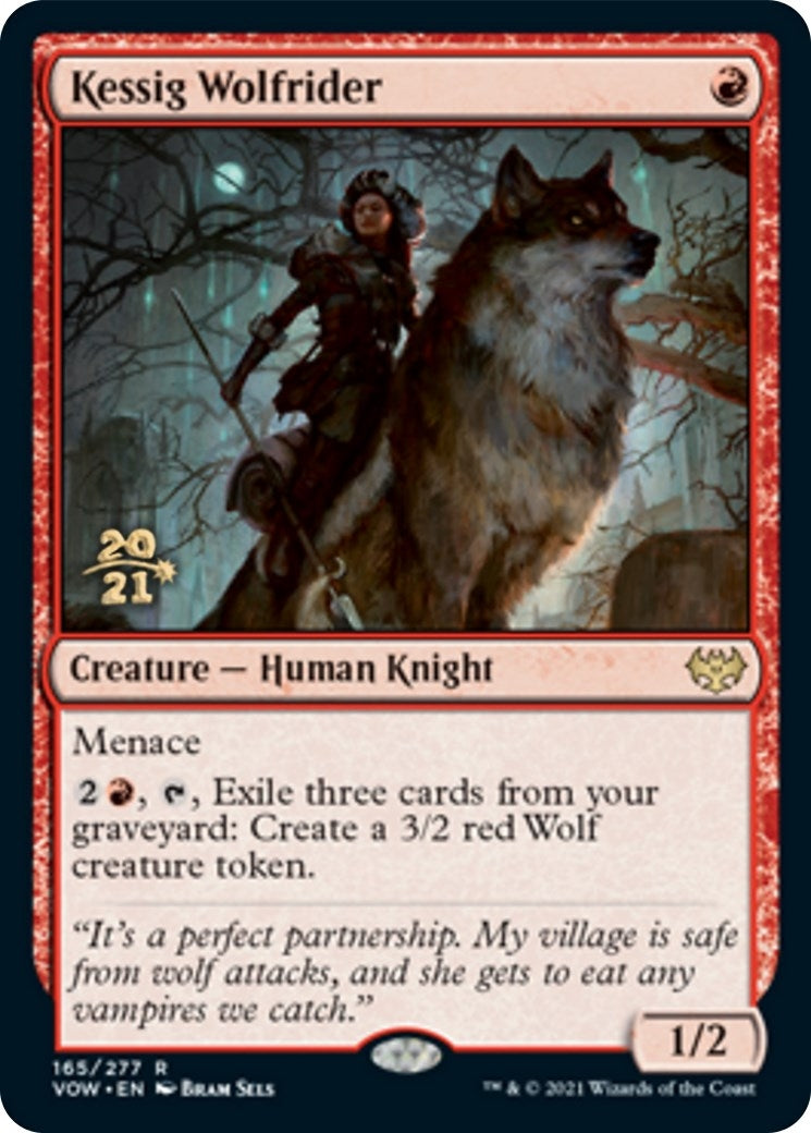 Kessig Wolfrider (165) (Prerelease Cards)