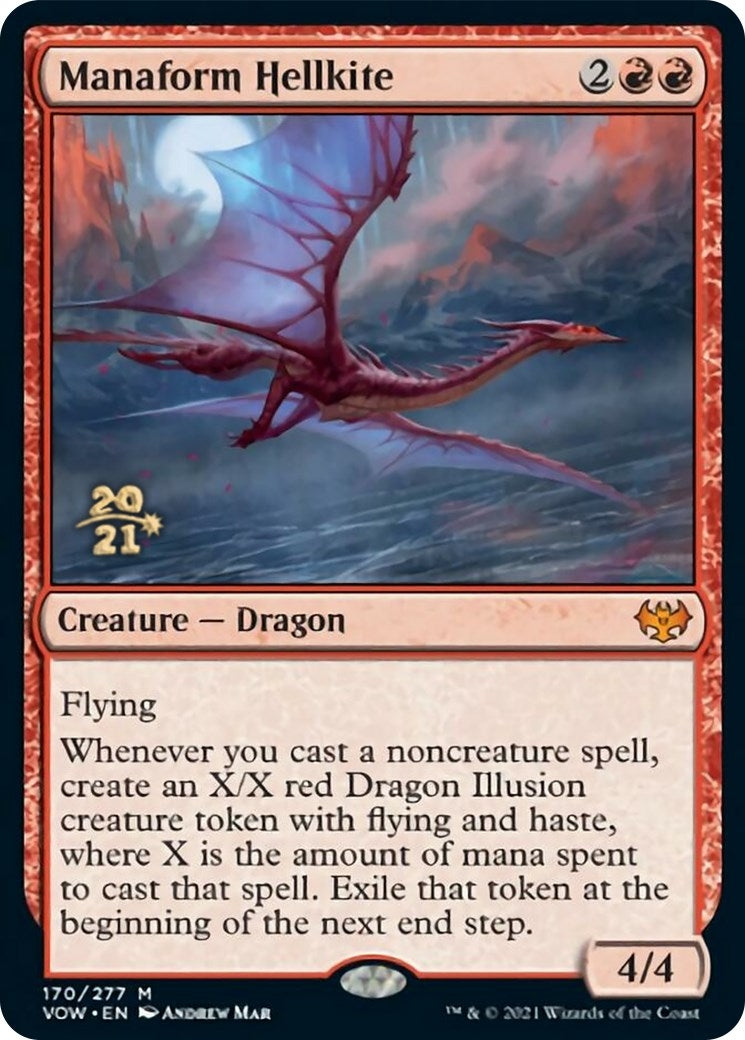 Manaform Hellkite (170) (Prerelease Cards)
