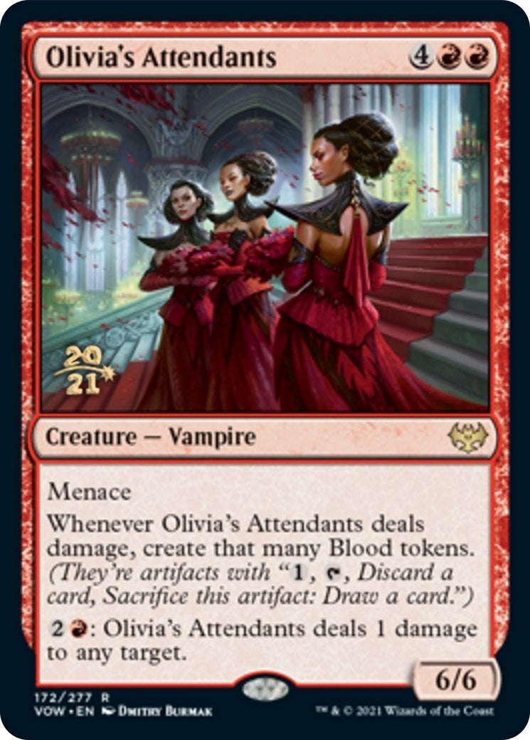 Olivia's Attendants (172) (Prerelease Cards)