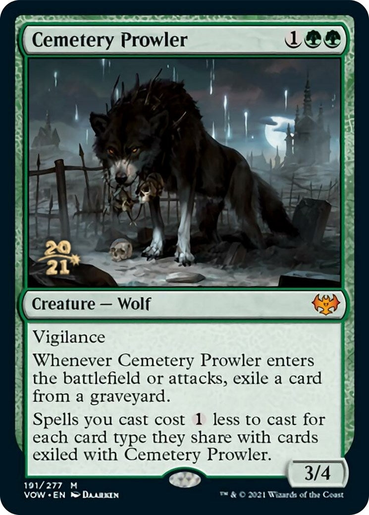 Cemetery Prowler (191) (Prerelease Cards)