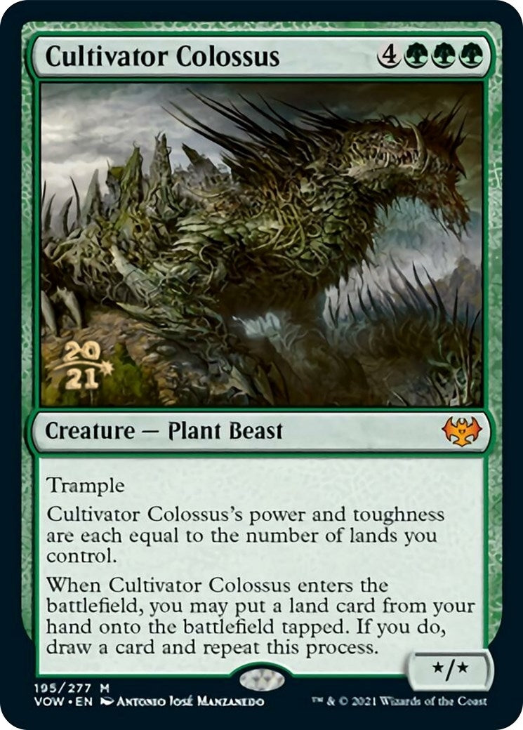 Cultivator Colossus (195) (Prerelease Cards)