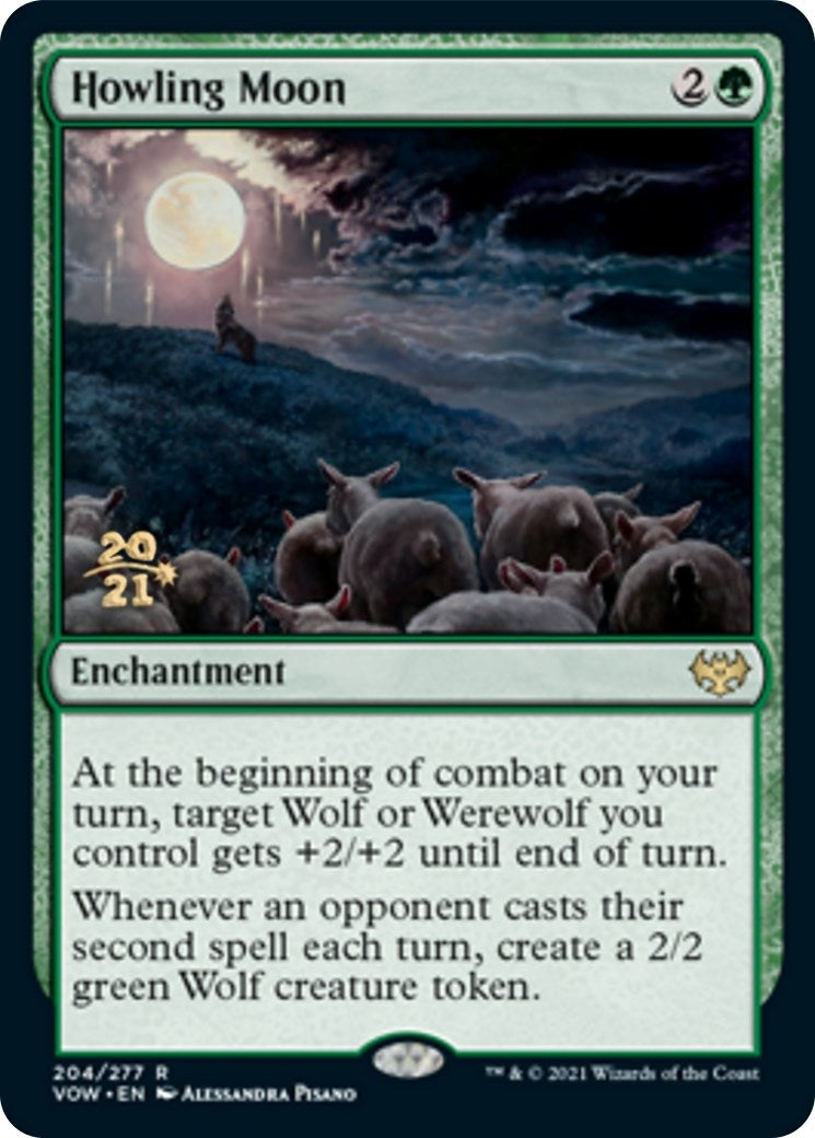 Howling Moon (204) (Prerelease Cards)