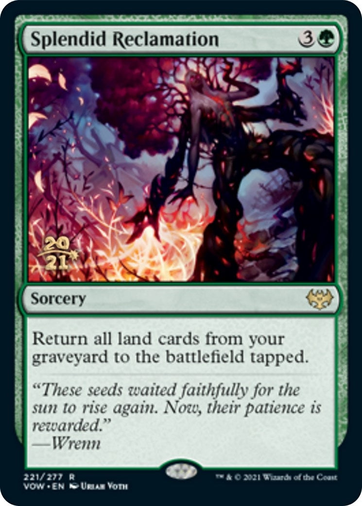 Splendid Reclamation (VOW) (221) (Prerelease Cards)