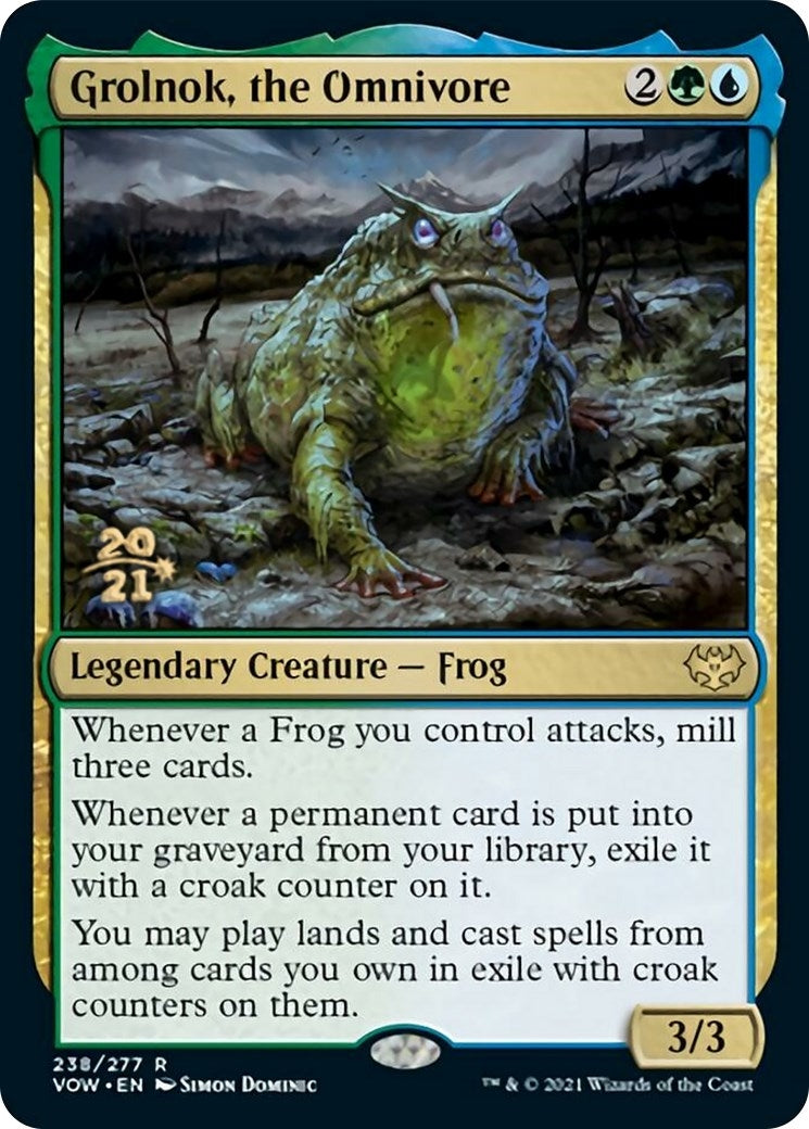Grolnok, the Omnivore (238) (Prerelease Cards)