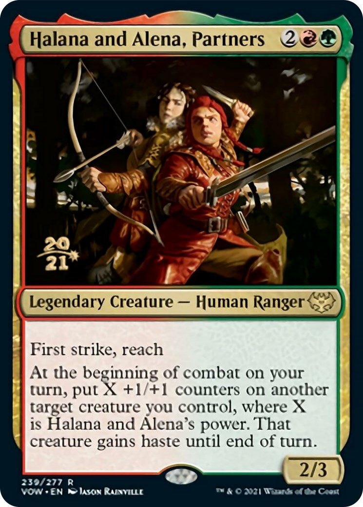 Halana and Alena, Partners (239) (Prerelease Cards)