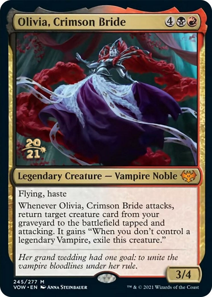 Olivia, Crimson Bride (245) (Prerelease Cards)
