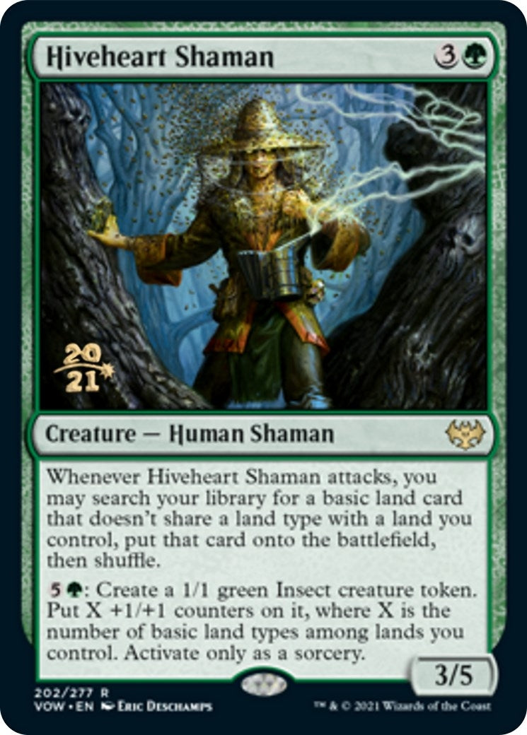 Hiveheart Shaman (202) (Prerelease Cards)