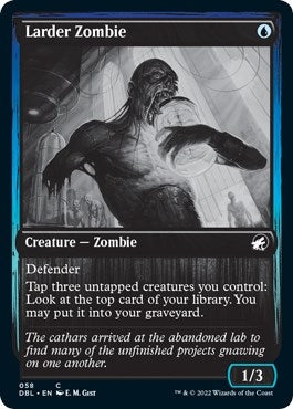 Larder Zombie (58) (Innistrad: Double Feature)