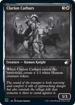 Clarion Cathars (14) (Innistrad: Double Feature)