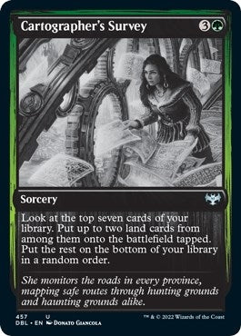 Cartographer's Survey (457) (Innistrad: Double Feature)