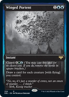 Winged Portent (356) (Innistrad: Double Feature)