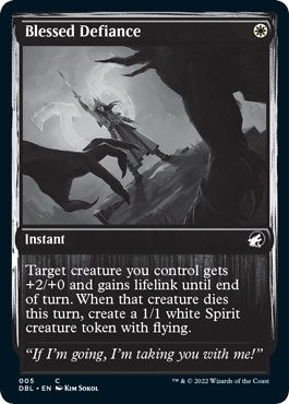 Blessed Defiance (5) (Innistrad: Double Feature)