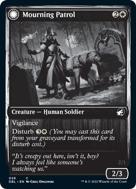 Mourning Patrol (28) (Innistrad: Double Feature)