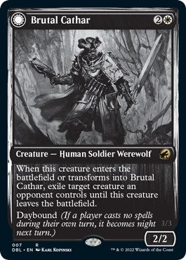 Brutal Cathar (7) (Innistrad: Double Feature)