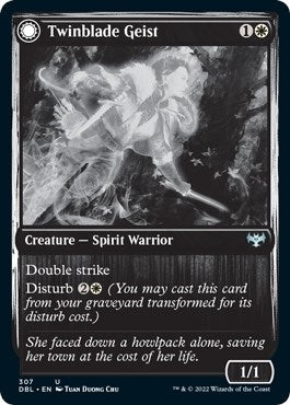 Twinblade Geist (307) (Innistrad: Double Feature)