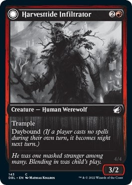 Harvesttide Infiltrator (143) (Innistrad: Double Feature)