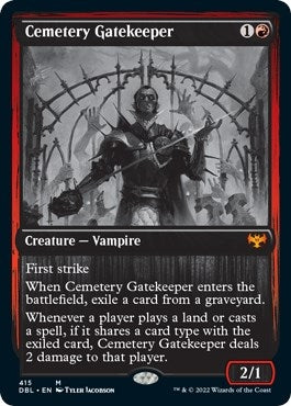 Cemetery Gatekeeper (415) (Innistrad: Double Feature)