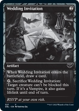 Wedding Invitation (527) (Innistrad: Double Feature)