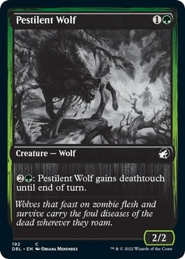 Pestilent Wolf (192) (Innistrad: Double Feature)