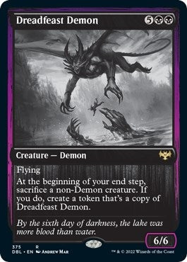 Dreadfeast Demon (375) (Innistrad: Double Feature)