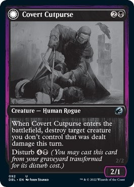 Covert Cutpurse (92) (Innistrad: Double Feature)