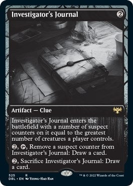 Investigator's Journal (525) (Innistrad: Double Feature)