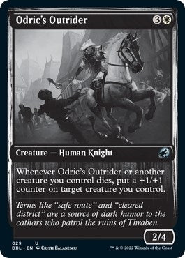 Odric's Outrider (29) (Innistrad: Double Feature)