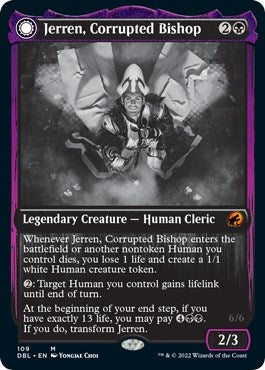 Jerren, Corrupted Bishop (109) (Innistrad: Double Feature)