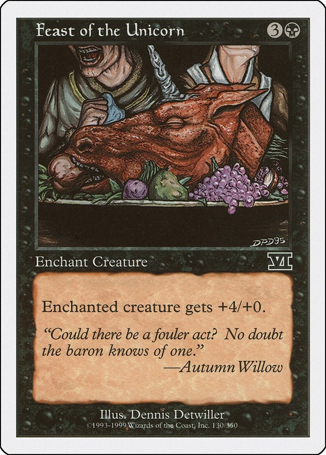Feast of the Unicorn (130) (Classic Sixth Edition)