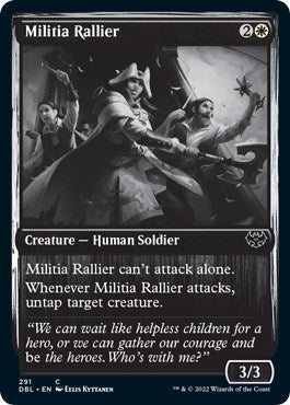 Militia Rallier (291) (Innistrad: Double Feature)
