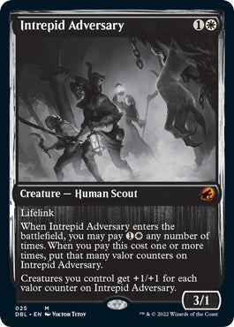 Intrepid Adversary (25) (Innistrad: Double Feature)
