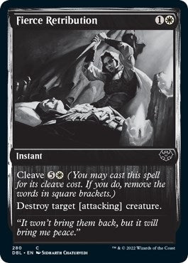 Fierce Retribution (280) (Innistrad: Double Feature)