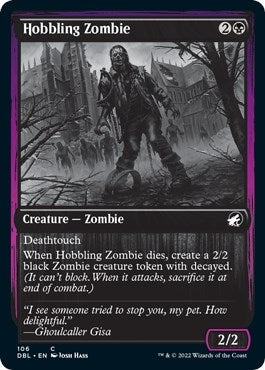 Hobbling Zombie (106) (Innistrad: Double Feature)