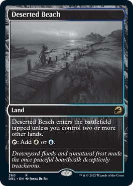 Deserted Beach (260) (Innistrad: Double Feature)