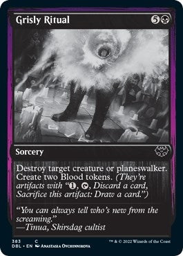 Grisly Ritual (383) (Innistrad: Double Feature)