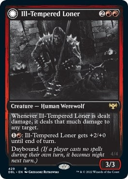 Ill-Tempered Loner (429) (Innistrad: Double Feature)