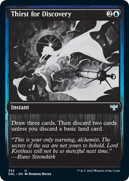 Thirst for Discovery (352) (Innistrad: Double Feature)
