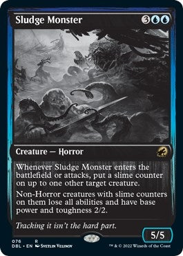Sludge Monster (76) (Innistrad: Double Feature)