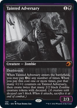 Tainted Adversary (124) (Innistrad: Double Feature)