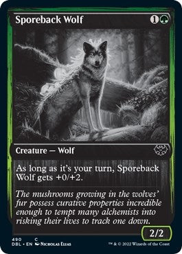 Sporeback Wolf (490) (Innistrad: Double Feature)