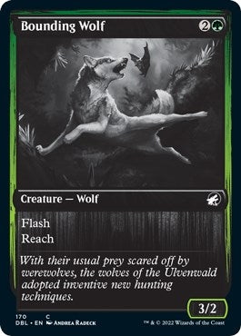 Bounding Wolf (170) (Innistrad: Double Feature)