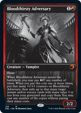 Bloodthirsty Adversary (129) (Innistrad: Double Feature)